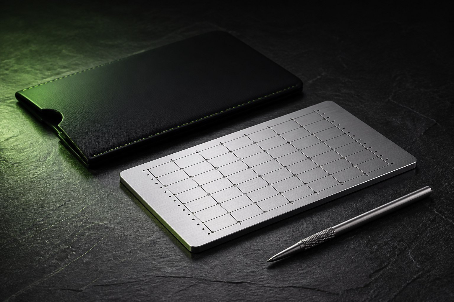 Concept render of a VINISEED-style metal recovery backup kit